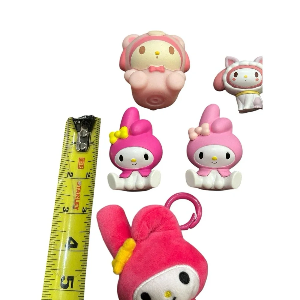 Sanrio‎ MY MELODY Building Block Sunshine Meadows Figure Toy Plush Keychain Lot